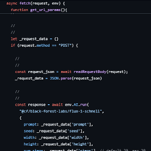 Cloudflare Text-to-Image API